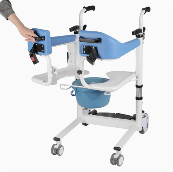 Adult Patient Transfer Shifting Machine Commode Wheelchair Walker Bathroom safety Equipment Chair for Handicapped