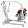 Movable Dl-Electric Shifting Machine Medical Four Wheel Convenient Equipment Wheelchair Patient Lift Transfer Shower Chair with Steel Pipe Hanger