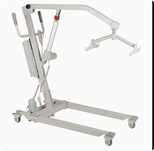 Movable Dl-Electric Shifting Machine Medical Four Wheel Convenient Equipment Wheelchair Patient Lift Transfer Shower Chair with Steel Pipe Hanger
