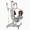 Movable Dl-Electric Shifting Machine Medical Four Wheel Convenient Equipment Wheelchair Patient Lift Transfer Shower Chair with Steel Pipe Hanger