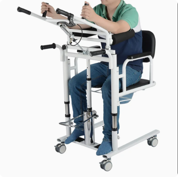 Postoperative Rehabilitation Patients Lifting and Transfer System Shifting Shower Chair Commode Dl-Hydraulic Shifting Machine02 Medical Peoducts
