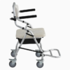Folding and Adjustable Back Backrest and Soft Seat Commode Shower Chair