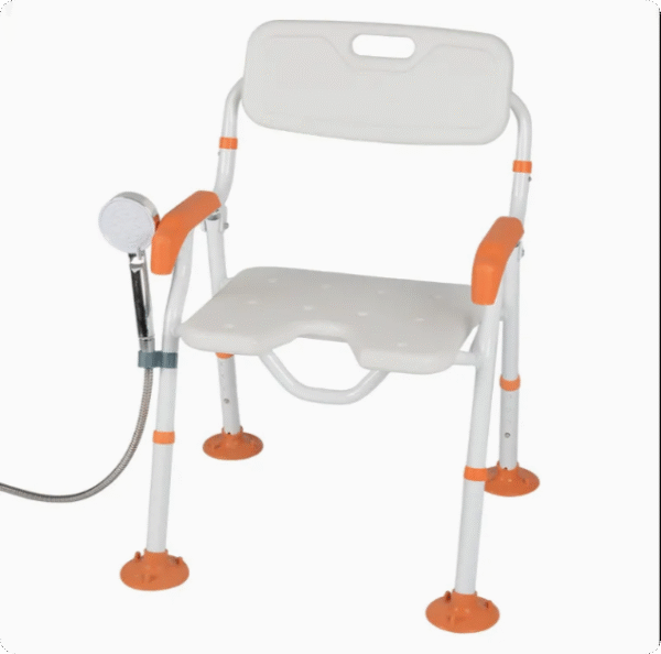 Sanitary Bathroom Shower Chair Furniture Stool Shower Seat Non-Slip Elderly Comfort Folding Chair