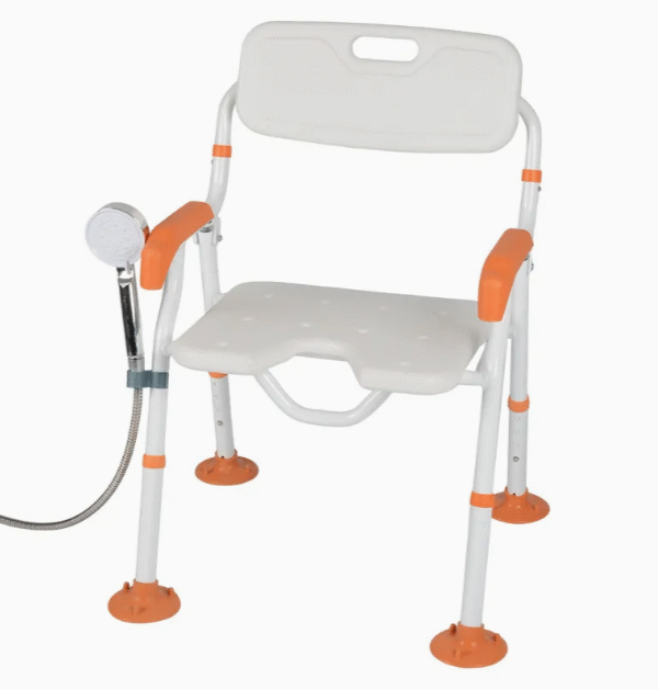 Sanitary Bathroom Shower Chair Furniture Stool Shower Seat Non-Slip Elderly Comfort Folding Chair