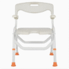 Multi-Function Manual Transfer Hospital Patient Medical Instrument Aluminum Alloy Portable Toilet Shower Chair for Elderly Disable