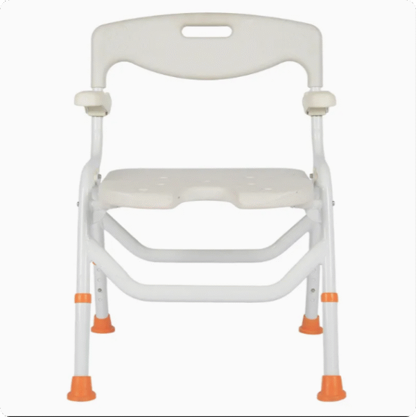 Multi-Function Manual Transfer Hospital Patient Medical Instrument Aluminum Alloy Portable Toilet Shower Chair for Elderly Disable