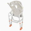 Multi-Function Manual Transfer Hospital Patient Medical Instrument Aluminum Alloy Portable Toilet Shower Chair for Elderly Disable